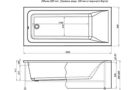 Ванна Aquanet BRIGHT 180x80 00232987 - выгодная цена, отзывы ...