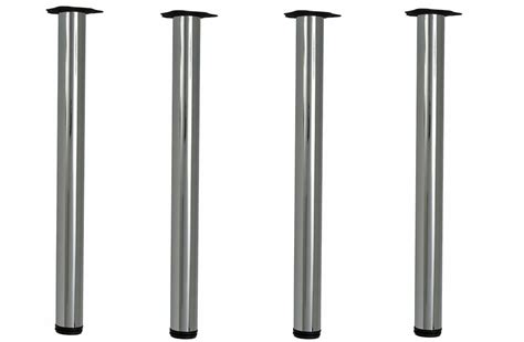 NOGA DO STOŁU H-710/740 CHROM - 4 szt kpl stół • Cena, Opinie • Nogi i ...