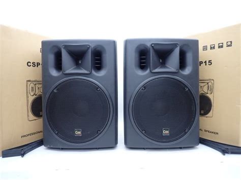 CLASSIC PRO クラシックプロ PAスピーカー CSP15 ペア シリアル連番 元箱付き 6B2EA-9(スピーカー)｜売買された ...