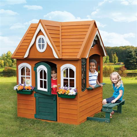 wooden house playhouse 6