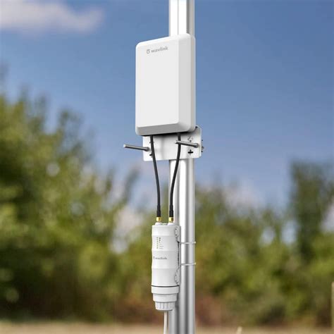 Antena Wi Fi Externa De Longo Alcance Mbps Ghz Wavlink Wl