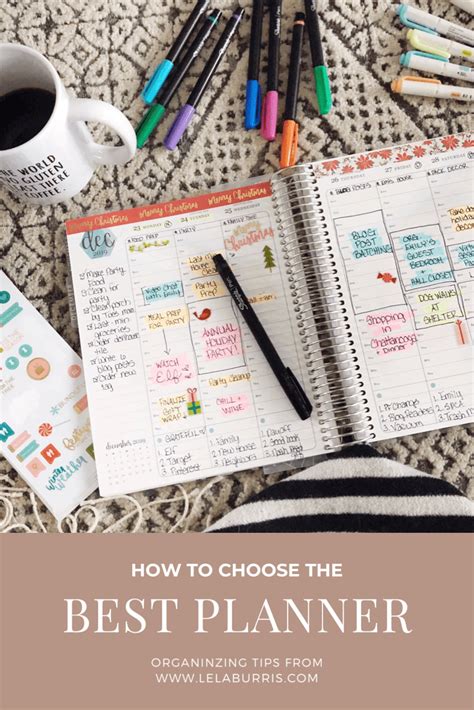 Tips On How To Pick The Best Planner For Your Lifestyle Planner Brands