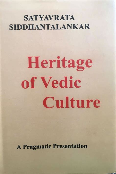 HERITAGE OF VEDIC CULTURE – KAVYA INC