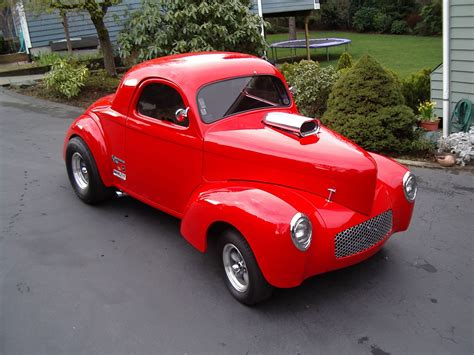 1940 1941 Willys Gassers Fast Times Rods Hot Rod Cars 41 Willys Willys Gasser