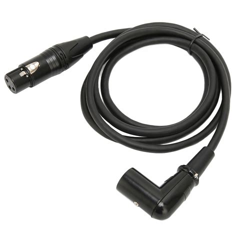 XLR kątowy męski na żeński kabel 3 pinowy XLR Sklep Opinie Cena w