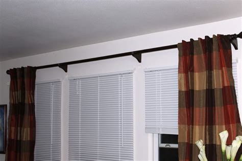 Extra Long Curtain Rod Brackets | Home Design Ideas