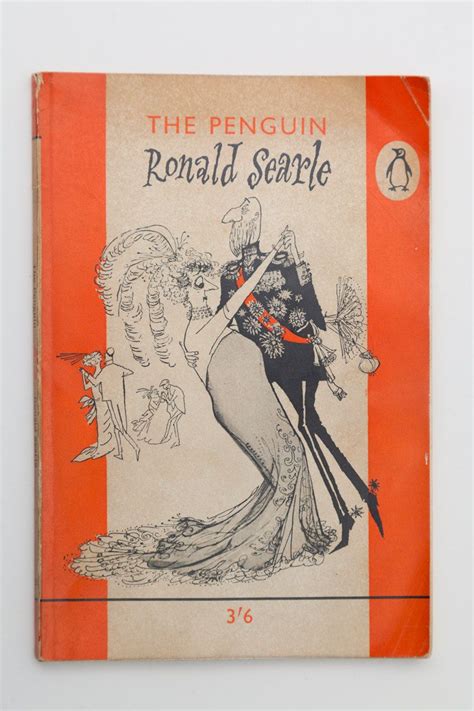 The Penguin Ronald Searle Vintage Penguin Book 1960 First Edition By