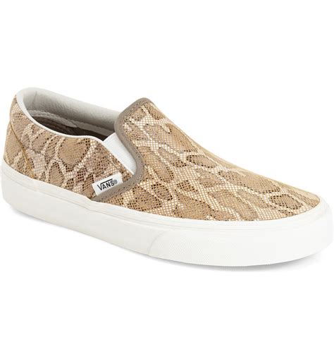 Vans Classic Leopard Print Slip On Women Nordstrom