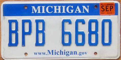 Michigan Product Categories Automobile License Plate Store