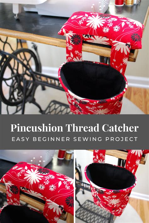 Pincushion Thread Catcher Pattern And Tutorial Thread Catcher Thread