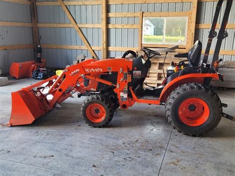 1116 • 2022 Kubota B2601 Compact Utility Tractor With La435 Loader