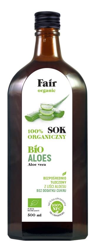 SOK Z ALOESU NFC BIO 500 ml FAIR ORGANIC Sklep Ekologiczny Wrocław