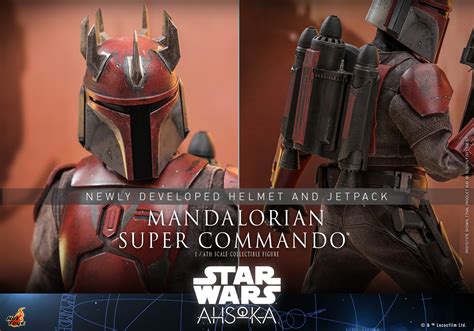 Star Wars Ahsoka Mandalorian Super Commando By Hot Toys The Toyark