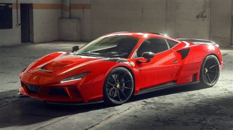 Ferrari F8 N Largo por Novitec mucho más llamativo y con mejor performance