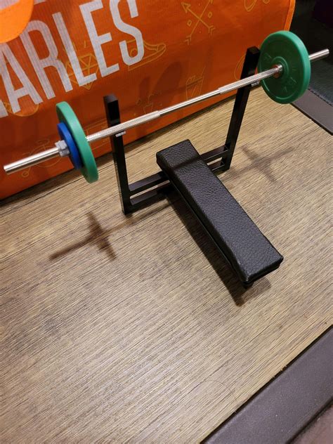 The Mini Barbell + Bench Press