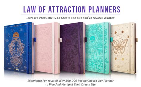 Law Of Attraction Life And Goal Planner A 30 Day Journey Creating Your Dream Life Personal