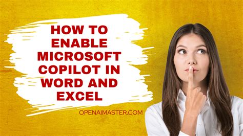 How To Enable Copilot In Microsoft Word