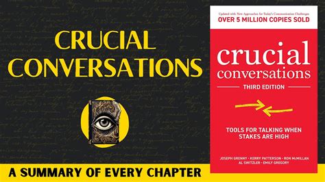 Crucial Conversations Book Summary Joseph Grenny YouTube