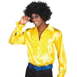 Chemise Disco Homme Jaune La Magie Du D Guisement Chemises Et