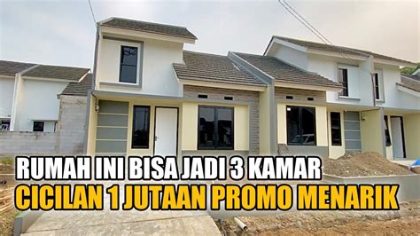 Rumah Minimalis Cicilan 1 Jutaan Bisa Dibuat 3 Kamar Promonya Menarik