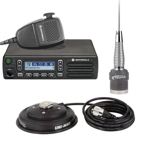 Rugged Radios Radio Kit Motorola Cm300d Digital Business Band Mobile