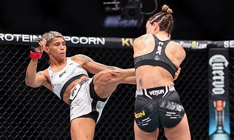 Ufc Prelims Amanda Lemos Busts Up Mackenzie Dern