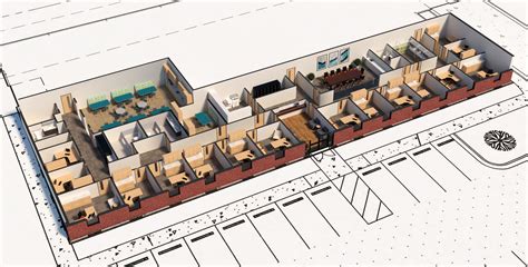 Office Building Layout — Grayhawk Design