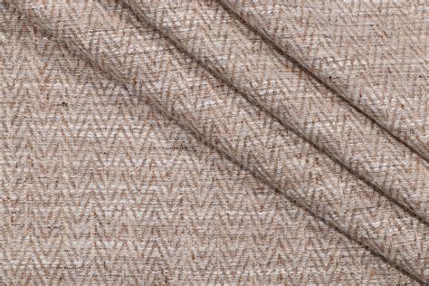 1 6 Yards Chevron Upholstery Fabric In Natural