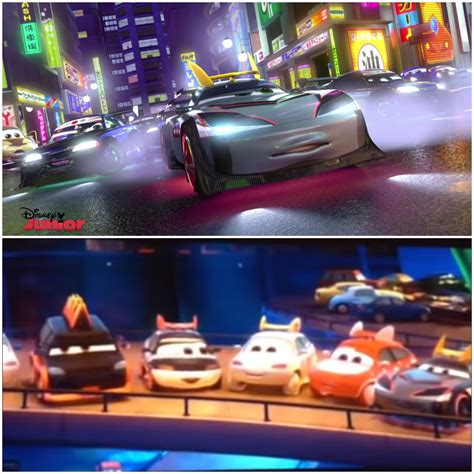 The Cars that appear in Tokyo Mater (2008) reappear at the party in ...