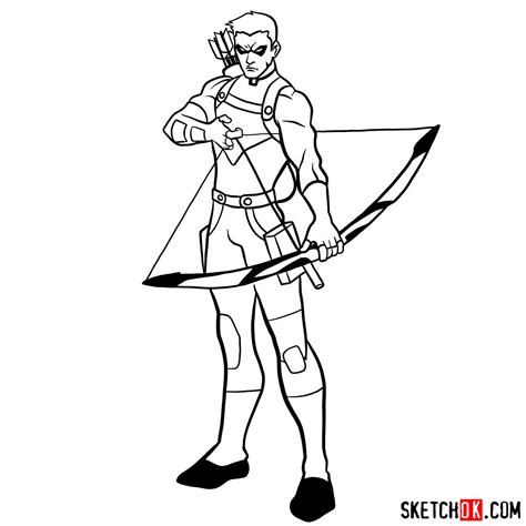 Red Arrow Coloring Pages