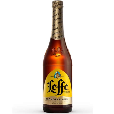 Leffe Blonde cl Bière Blonde à d alcool brassée par Brasserie InBev