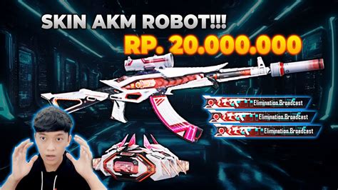 UPDATE AKHIRNYA KELUAR SKIN AKM ROBOT BARU TERNYATA LEBIH KEREN