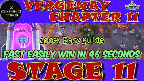 Vergeway Chapter Stage With Easy Guide Fast Easily Win In