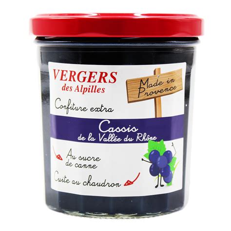 Cassis De La Vall E Du Rh Ne Confiture Extra G Confit De Provence