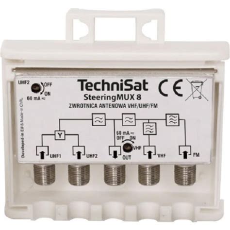 Technisat Steeringmux Zwrotnica Antenowa Dvb T Fm Vhf Uhf Uhf