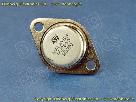 Semiconductor: MJ2955 (MJ 2955) - TRANSISTOR SILICON PNP / 100V / 150W ...
