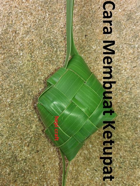 rumah belajar  membuat ketupat