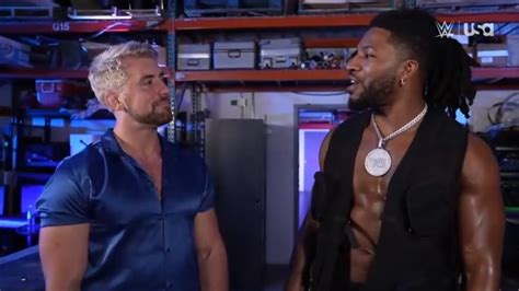 Joe Hendry Habla Con Trick Williams En Backstage Nxt 27082024 En Español Youtube