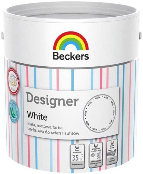 Beckers Farba Do Cian I Sufit W Designer White L Ceny I Opinie