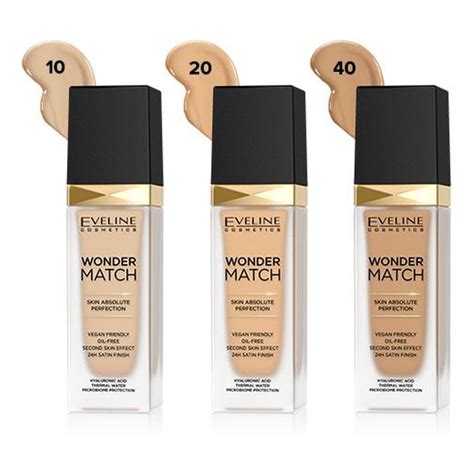 EVELINE | WONDER MATCH | Luksusowy podkład dopasowujący się 05 Light ...