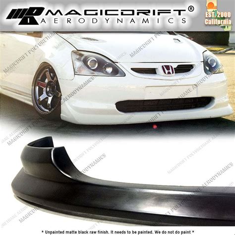 For 02 05 Honda Civic Si Ep3 Usdm Hatchback Aw Walker Front Bumper Body Lip Kit Ebay