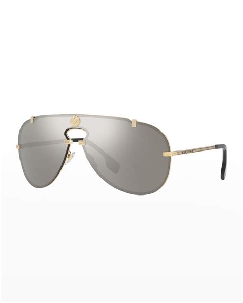 Versace Versace Medusa Aviator Sunglasses Neiman Marcus