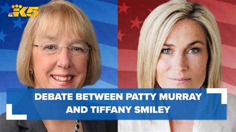 Patty Murray Tiffany Smiley Debate In Race For Us Senate Youtube