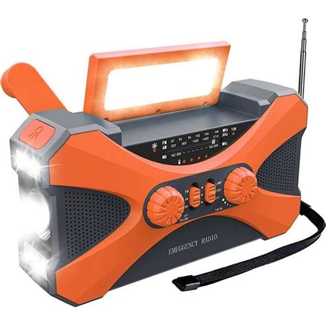 Radio M T O D Urgence Mah Radios Solaires Manivelle Gadgets De