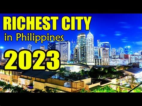 Top 10 Richest City In The Philippines 2023 YouTube