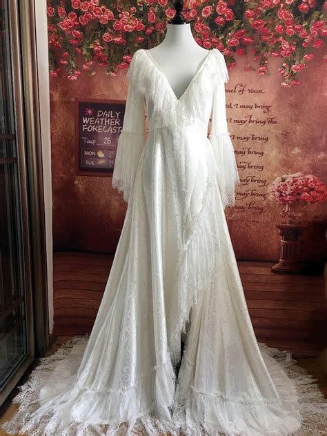 Christine Daae Costume Adult Christine Daae White Lace Robe Etsy