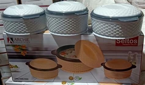 Multicolor Plastic Insulated Hot Pot For Home At 450 Set In New Delhi ID 26506838055