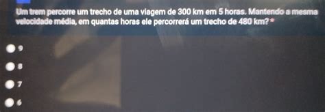 300 Km Quantas Horas
