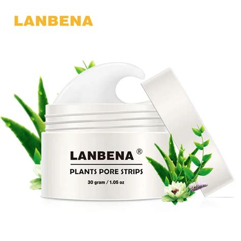 LANBENA 1Pcs Blackhead Remover Nose Mask Pore Strip Peeling Mask Acne Treatment Oil Control ...