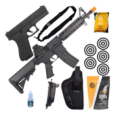 Kit Vigor Rifle M4a1 Pistola V307 Spring Mola Rossi Frete grátis